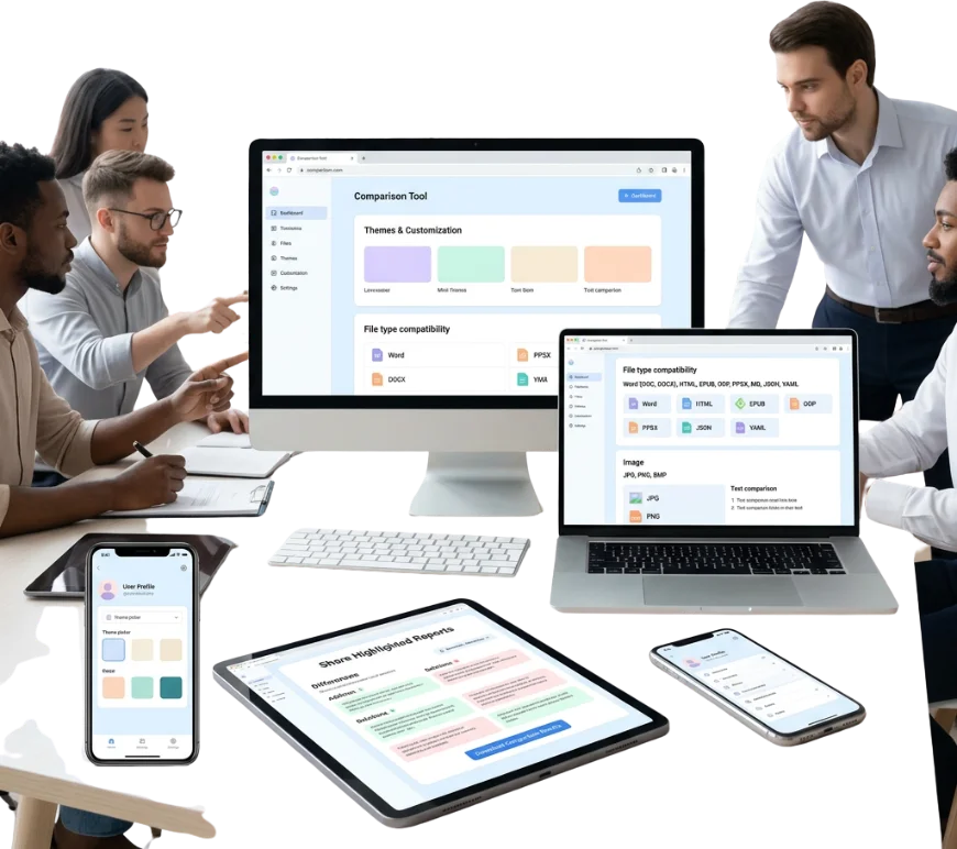Text Compare Online Tool 3 Fully Customizable Key Feature Of Text Compare Tool