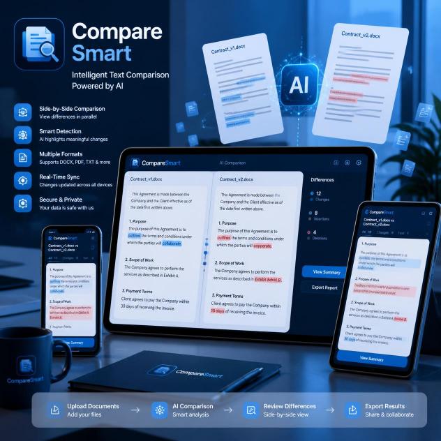 Text Compare Online Tool 1 Text Compare Tool Explained